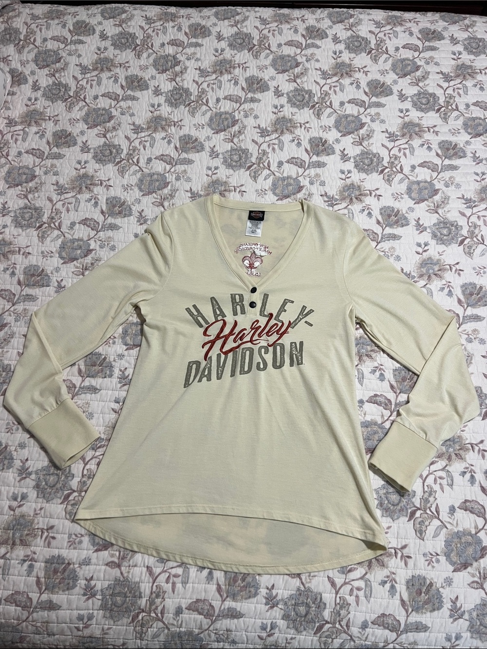 New Orleans Harley-Davidson Long Sleeve Top